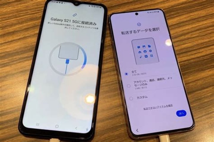 スマホのデータ移行やバックアップの準備をするイメージ